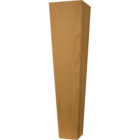 Osborne Wood Products 28 x 7 Contemporary Square Pedestal in Knotty Pine 2431P